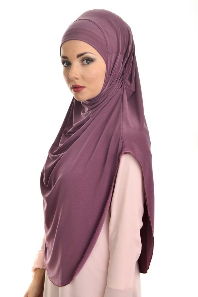 Pileli Long Hijab